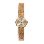 1960s ladies' Rolex Precision 9ct gold wristwatch with Rolex 1501 calibre manual-wind movement,