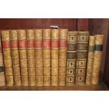 Good collection of decorative bindings - including Gibbon's History of The Roman Empire,