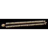 14k gold and cultured pearl necklace with 5.