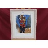 *Josef Herman (1911 - 2000), signed limited edition lithograph - Standing Mother and Child,