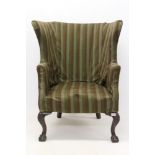 George III-style tub chair,