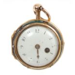 Unusual early 19th century French pocket watch,
