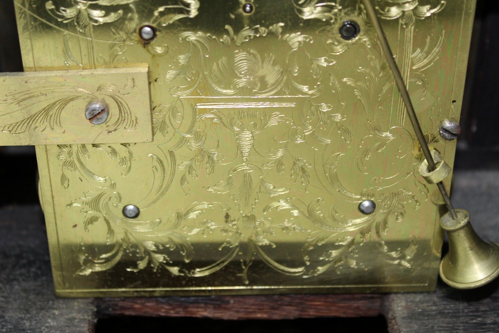 George III bracket clock, by John Waldren, Cornhill, London, - Image 10 of 13