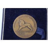 G.B. bronze medallion issued to commemorate the Wembley Torchlight Tattoo 1925 (in original F.