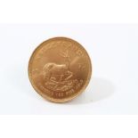 South Africa - gold Krugerrand - 1975.