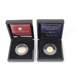 Tristan Da Cunha - The Bradford Coin Exchange 9ct 2016 gold coins - to include 'We Will Remember