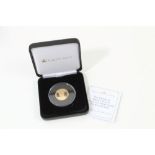 Tristan Da Cunha - Jubilee Mint 22 carat gold Proof £1 coin 'The Queen & Prince Philip' 2016,