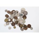 World - mixed coinage - to include silver issues (qty)