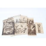 Collection of First World War 'Old Bill' postcards and leaflets