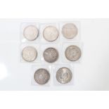 U.S. silver Morgan Dollars - to include 1878, 1881, 1882, 1883O, 1884O, 1885O, 1921D and 1925.