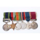 1930s and later medal group - comprising India General Service medal with one clasp - Burma 1930 -