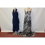 Vintage evening gown - Amanda Wakeley - Empire-line dress with shoestring straps,