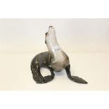 Good quality Rosenthal porcelain model of a sea lion