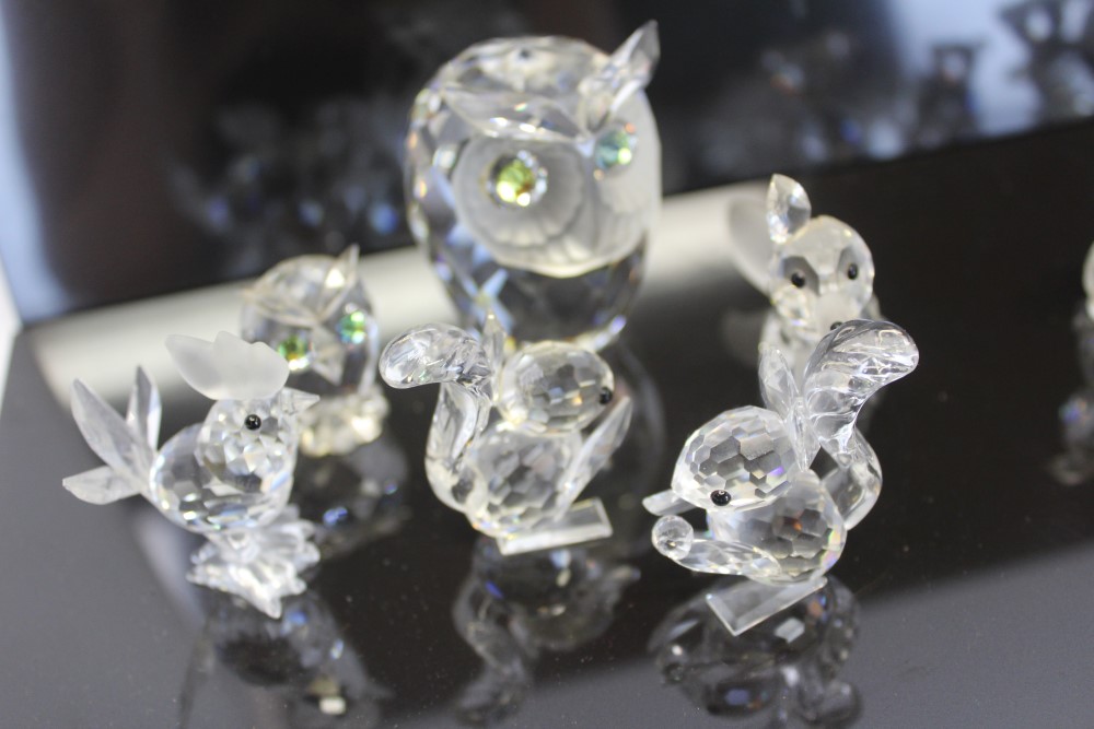 Selection of unboxed Swarovski crystal items - including Owl, Squirrel, Seal, Kangaroo, - Image 6 of 10