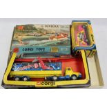 Corgi - Charlie's Angels Custom Van no. 434, Dolphinarium no. 1164, The Riviera Gift Set no.