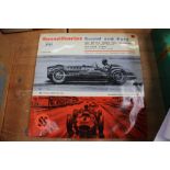 Scarce LP record - Commentary of the 1958 British Grand Prix, Silverstone,