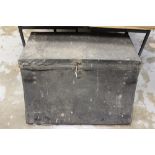 Vintage carriage trunk