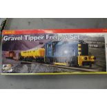 Railway - Hornby 00 gauge Gravel Tipper Freight Set R1063, Permanent Way R1029,