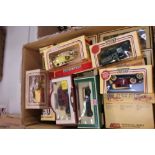 Diecast - boxed selection - including Lledo, Matchbox, Models of Yesteryear, Franklin Mint, etc,