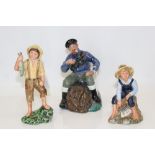 Three Royal Doulton figures - The Lobster Man HN2317,