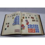 Stamps - Empire stamp album containing G.B.