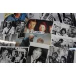 Film memorabilia - photographs, film stills, printed pages, flyers, autographs - include Susan St.