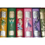 Books - Folio Society Andrew Lang - complete set of Rainbow Fairy Book in slip cases (12)