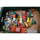 Diecast unboxed selection - including early Dinky, Corgi models, Basil Brush, Mr Softie,