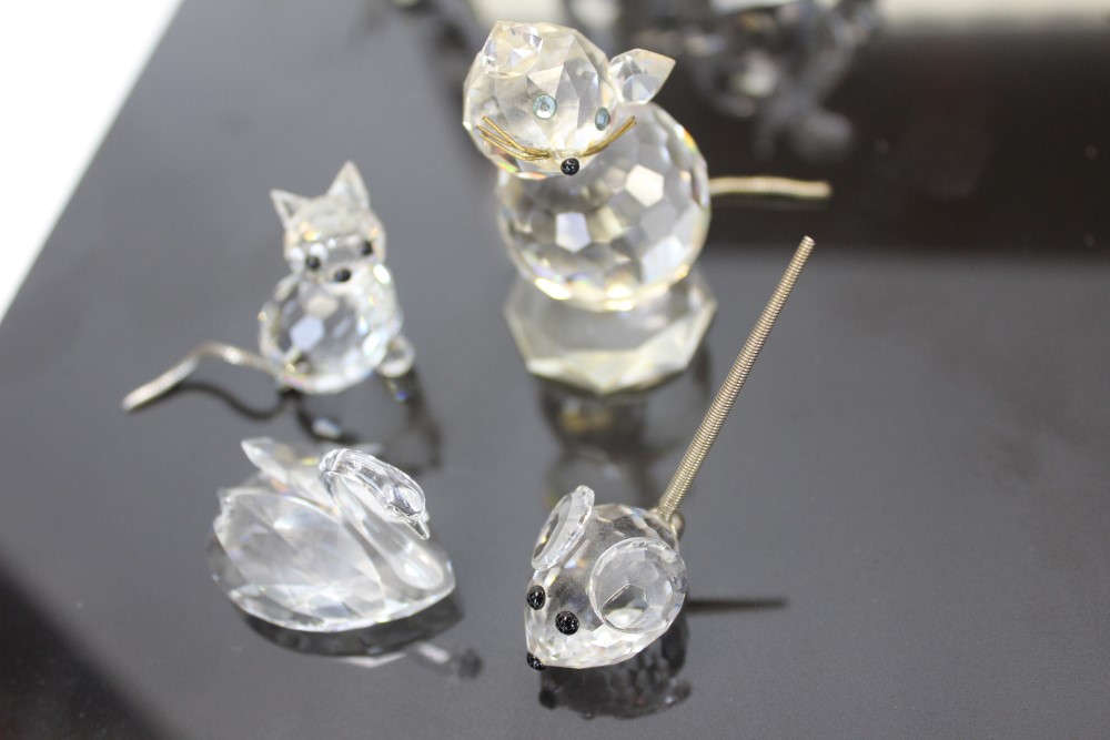 Selection of unboxed Swarovski crystal items - including Owl, Squirrel, Seal, Kangaroo, - Image 8 of 10