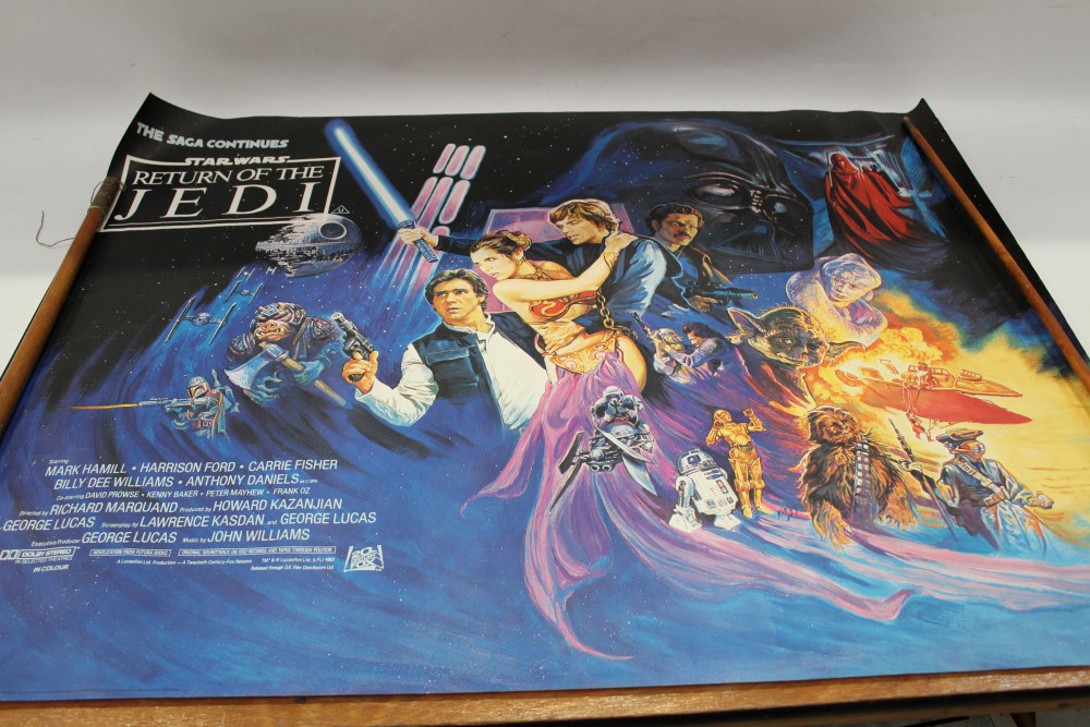 Film posters - Star Trek VI Return of the Jedi 1983 original British quad (no Ewok), - Image 2 of 2