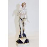 Art Deco figure of a nude female - impressed marks to base