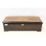 Good quality late 19th / early 20th century Swiss musical box no.