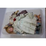 Doll makers' accessories - including eyes, limbs,