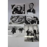 Good collection of signed stars of the screen photographs and printed images - including Dietrich,