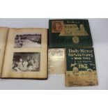 Mixed ephemera - including Victorian photographs in album - Abingdon Lock 1890 boats and rowers,