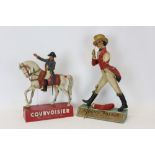 Original Johnnie Walker advertising figure with monocle and walking cane,