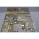 Quantity of 17th - 19th century (plus a few 20th century) indentures and documents - some on vellum