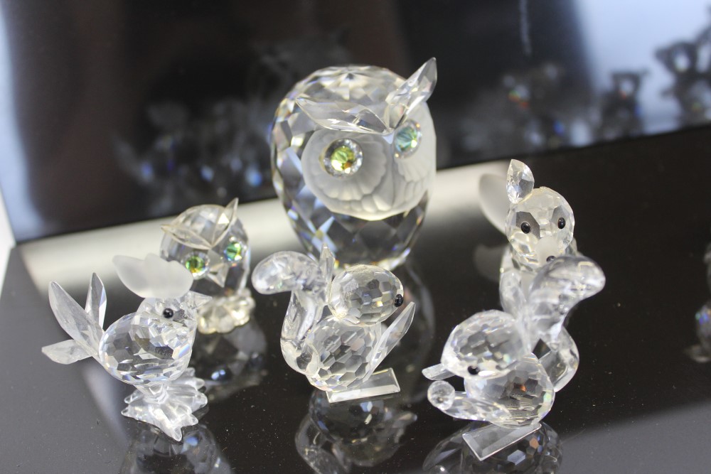 Selection of unboxed Swarovski crystal items - including Owl, Squirrel, Seal, Kangaroo, - Image 7 of 10