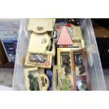 Two boxes of diecast models - including Lledo Noddy models,