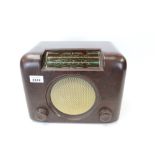 Vintage Bush radio in a bakelite case