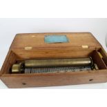 19th century Swiss musical box by Nicholle Frere with eight airs 'Musique de Geneve', no.