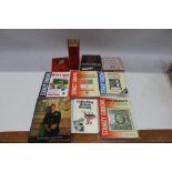 Stamps - a collection of philatelic reference books - including F. Wadham penny blacks plated, C.