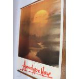 A large selection of film posters - including Apocalypse Now, Dead Ringer,