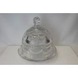 Good quality Waterford Crystal Museum Limited edition two piece cheese dome,