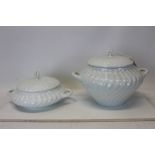 Two Nymphenburg porcelain tureens with covers