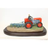 Country Artists limited edition sculpture - Breaking New Ground, by Carl Reid, no.