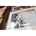 Five framed Queen artworks - including signed limited edition print (065 of 399),