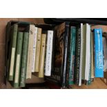 Quantity of fishing books - mostly published by the Medlar Press and others - including Casting at