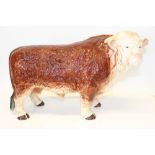 Melba Ware model of a Hereford bull