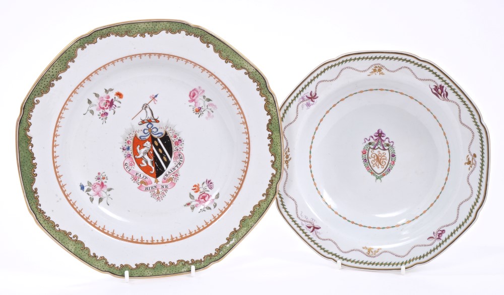 Two early 19th century Spode New Stone china bowls,